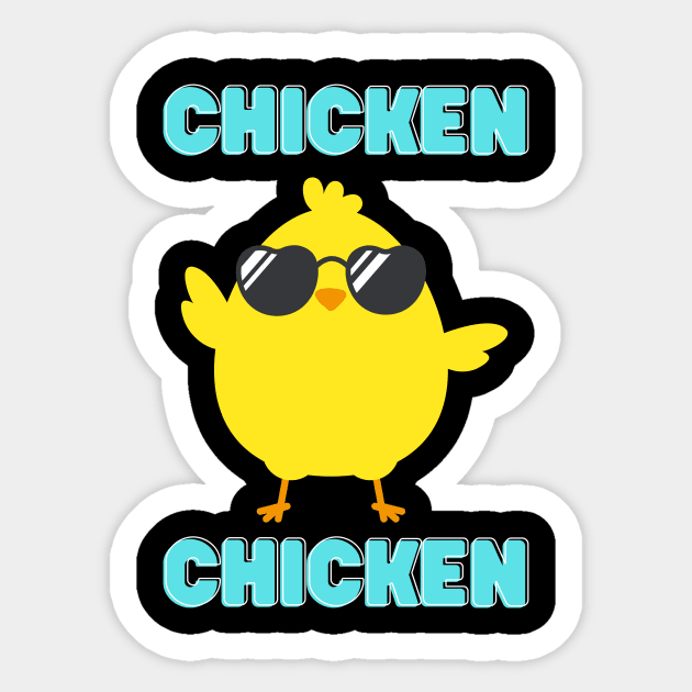 Smol Chicken! Sticker by RegularSpread